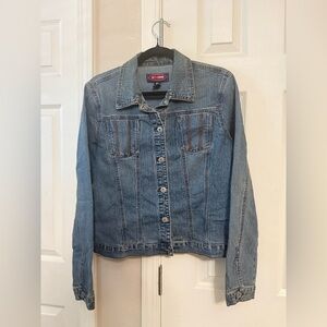 Women's Blue Denim Vintage 90s Y2K AC-3998 Jacket